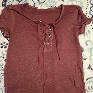 Cloudchaser burgundy top